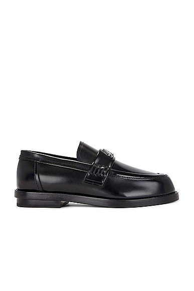 Alexander McQueen Leather Shoe in Black