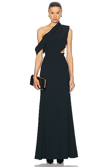 Alexander McQueen Evening Dress in Black