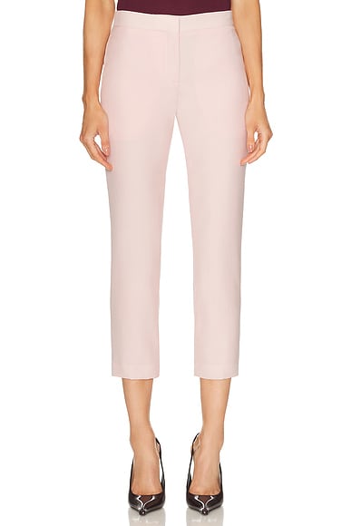 McQueen Cigarette Trousers in Rose