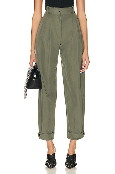 Draped Tailored Trouser