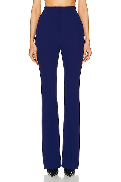 Alexander McQueen Tailored Trouser in Electric Blue