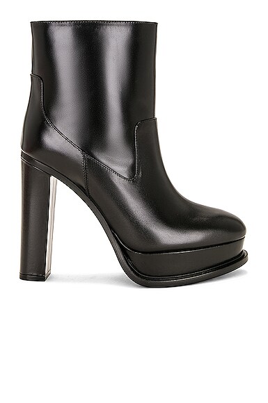 Leather Heeled Boot