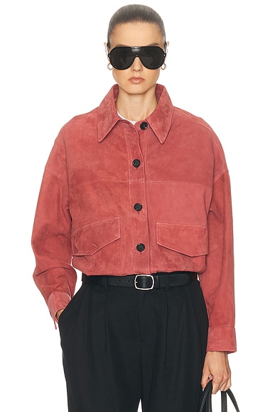 Kaylee Lamb Suede Jacket