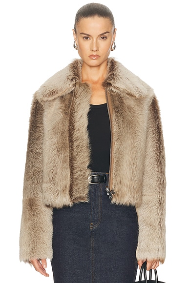 Lucie Shearling Jacket