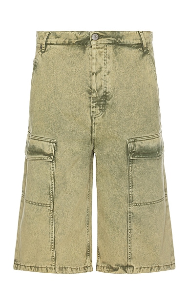 Wide Fit Cargo Bermuda