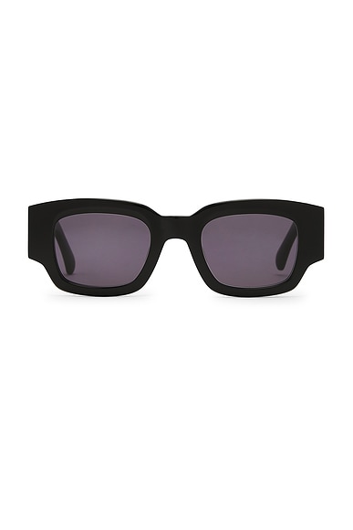 AMI Paris Square Sunglasses in Black