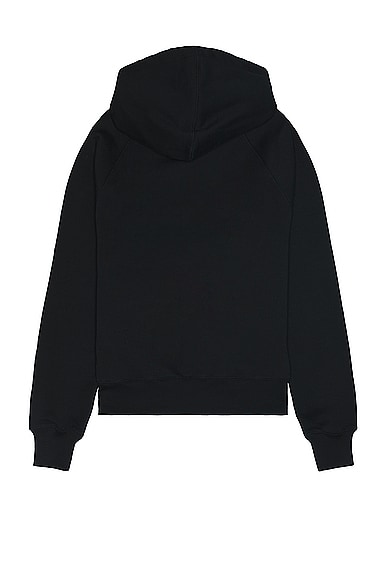Shop Ami Alexandre Mattiussi Adc Zipped Hoodie In Black
