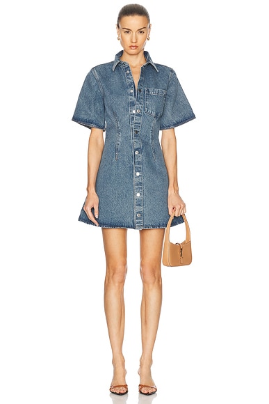 Short Sleeve Shirt Dress