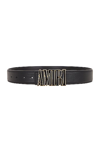 Amiri 4cm Belt in Black