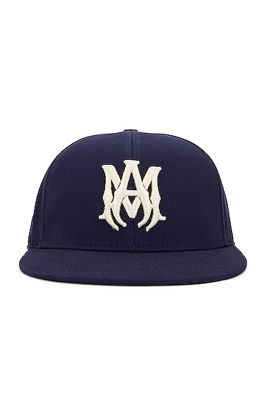 Amiri Fitted Hat in Navy