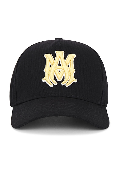 Amiri 3 Star Trucker Hat in Black | FWRD