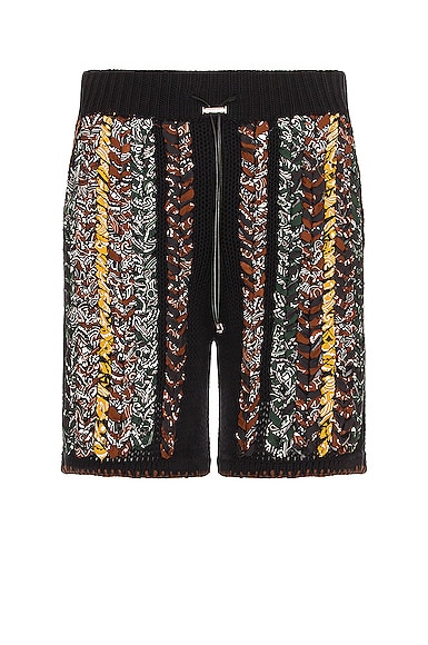 Braided Bandana Shorts