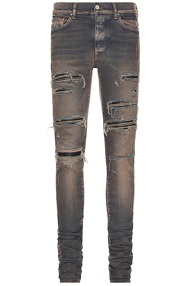 Leather Thrasher Jean