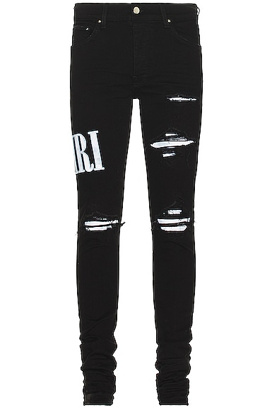 Tie Dye Core Logo Skinny Jean