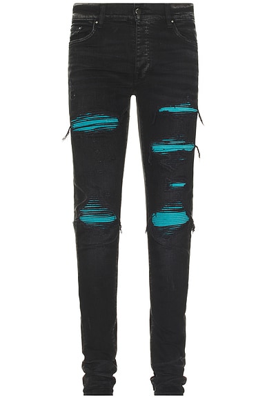 Amiri MX1 Plus Jean in Aged Black | FWRD