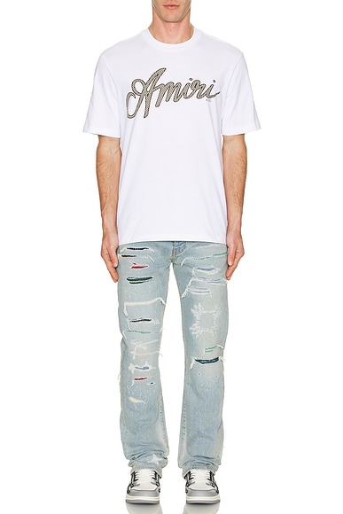 MA Quad Gauze Repair Slim Jeans
