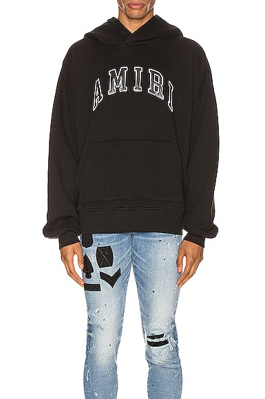 Amiri store college hoodie