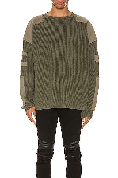 Military Patch Knit