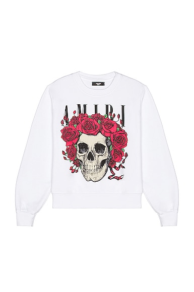 Grateful Dead Skull Crewneck Sweatshirt