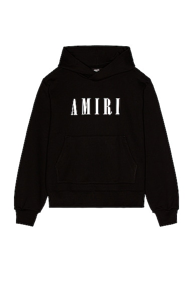 Amiri Amiri Core Logo Hoodie in Black