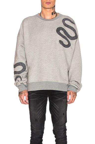 Amiri snake sweater on sale
