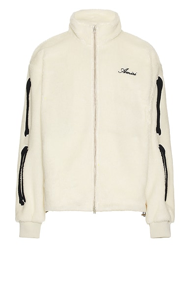 Whitespace Cinchable Sherpa Fleece Zip Up Jacket in Peyote Whitespace Cinchable Sherpa Fleece Zip Up Jacket in Peyote