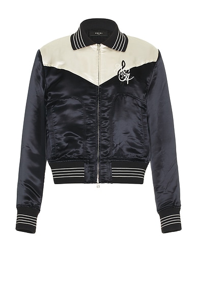 Helmut Lang Crinkled Quilt Bomber Jacket in Black | FWRD