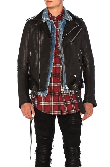Vitellino Leather Jacket