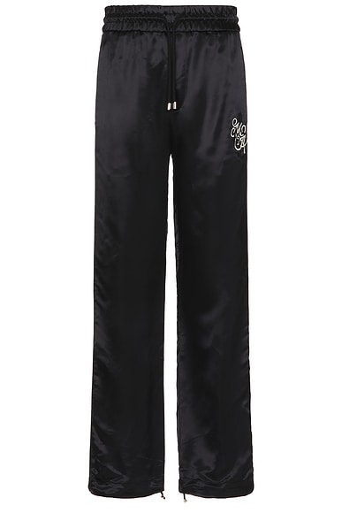 Amiri MA Music Note Track Pant in Black