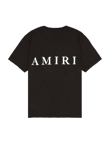 Amiri MA Core Logo Tee in Black