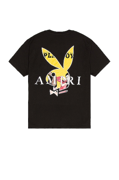 Amiri Playboy Cover Bunny Tee in Black | FWRD Amiri Playboy Cover Bunny Tee in Black | FWRD