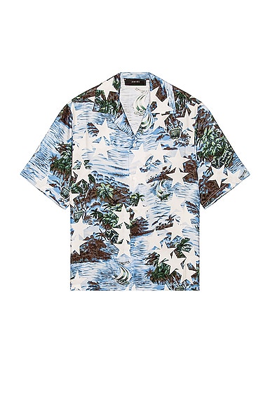 Tropical Star Camp Shirt