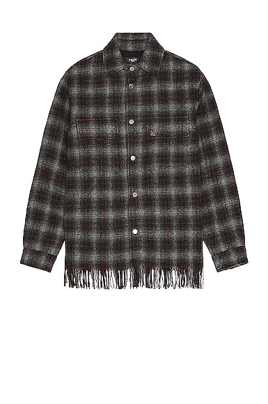 Fringe Padded Overshirt