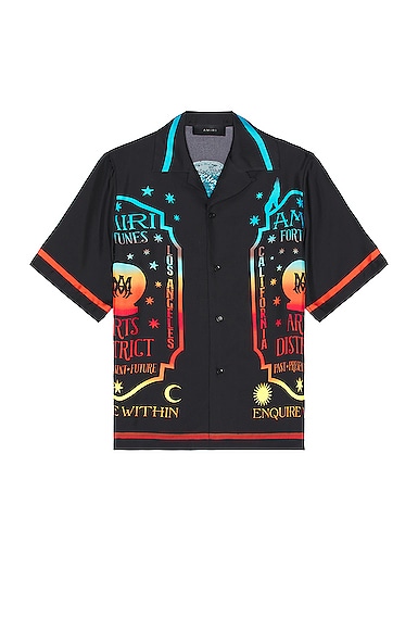 Sサイズ　AMIRI FORTUNE LS BOWLING SHIRT 長袖 Sサイズ AMIRI FORTUNE LS BOWLING SHIRT 長袖