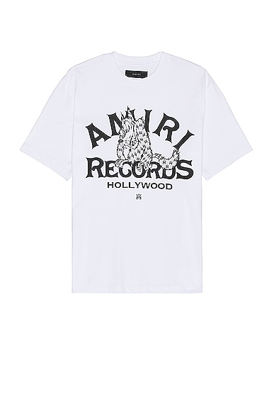 Amiri Records Wolf Tee in White | FWRD
