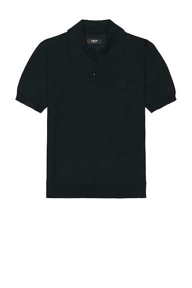 Amiri MA Polo in Black
