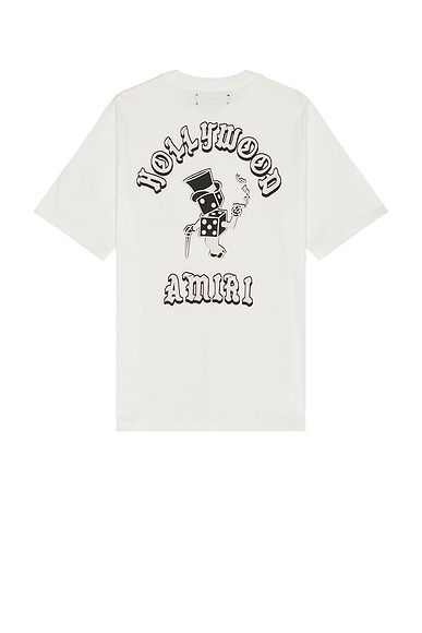 Amiri Magic Man Tee in Ivory