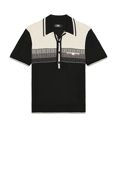MA Striped Polo
