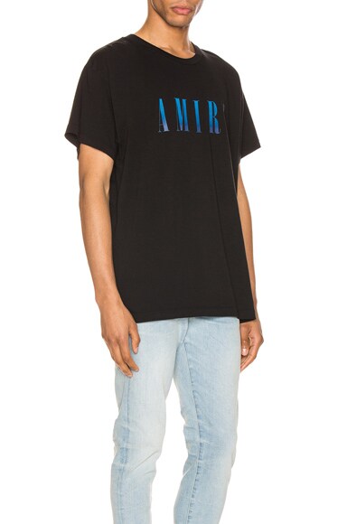 AMIRI AMIRI CORE TEE IN BLACK,AMIF-MS91
