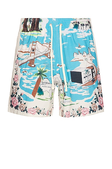 California Hawaiian Swimtrunk