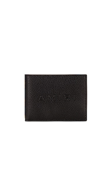 Amiri Logo Bifold Wallet in Black