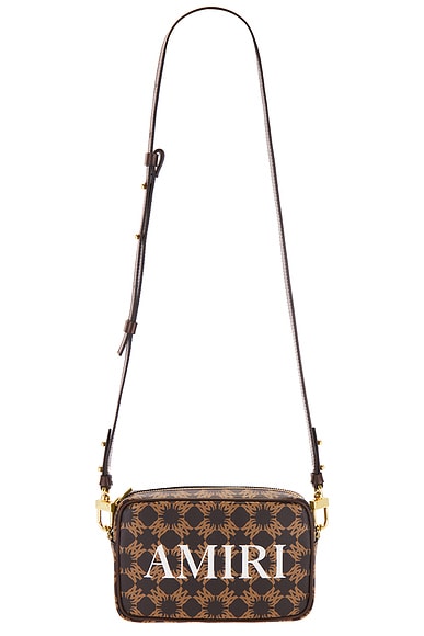 Amiri MA Quad Amiri Camera Case Bag in Brown