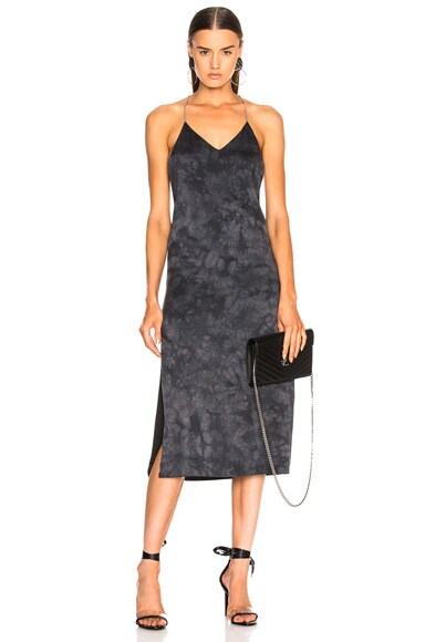 T Back V Calf Dress