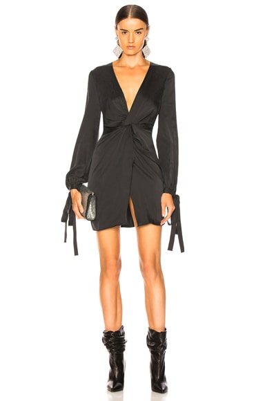 V Neck Short Dress
