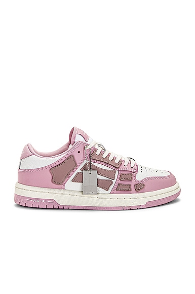 Amiri Skel Low Top Sneaker in Baby Pink | FWRD