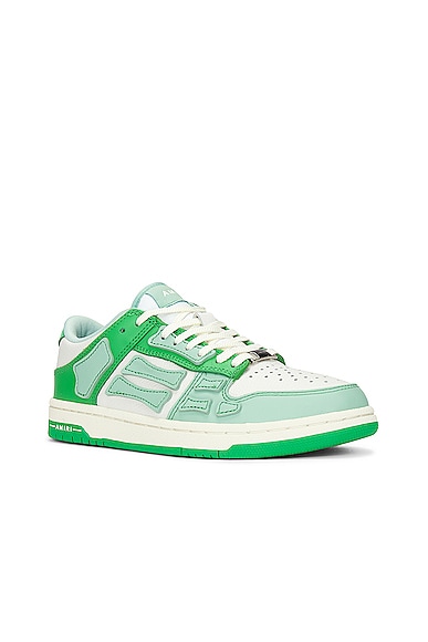 Shop Amiri Skeltop Low Sneaker In Green