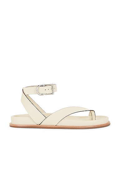 Agatha Ankle Strap in Ivory