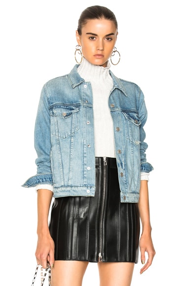 Unif Woody Green Denim Jacket Urban 
