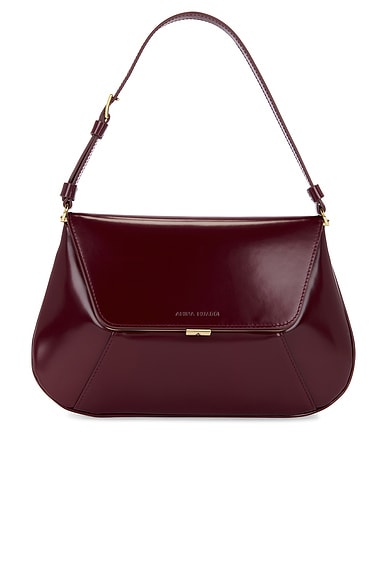 AMINA MUADDI Ami Bag in Wine