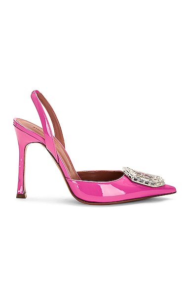 Camelia Patent 105 Sling Heel